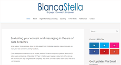 Desktop Screenshot of blancastella.com